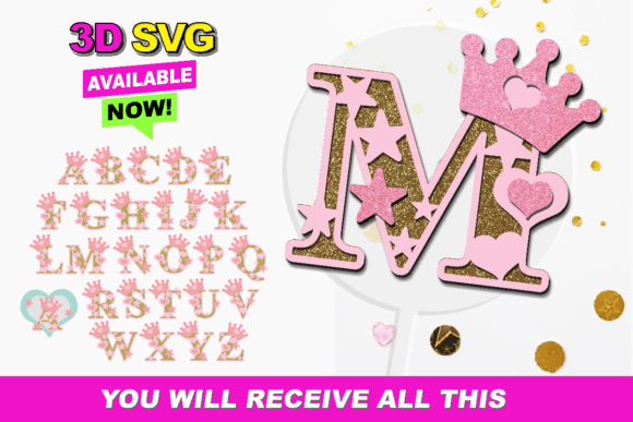 Alphabet 3D SVG Princess: A Practical Tool for Creative Workflows