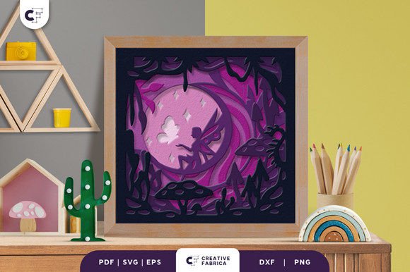 Fairy in the Fantasy Forest 3D SVG: A Creative and Educational Tool for All Ages